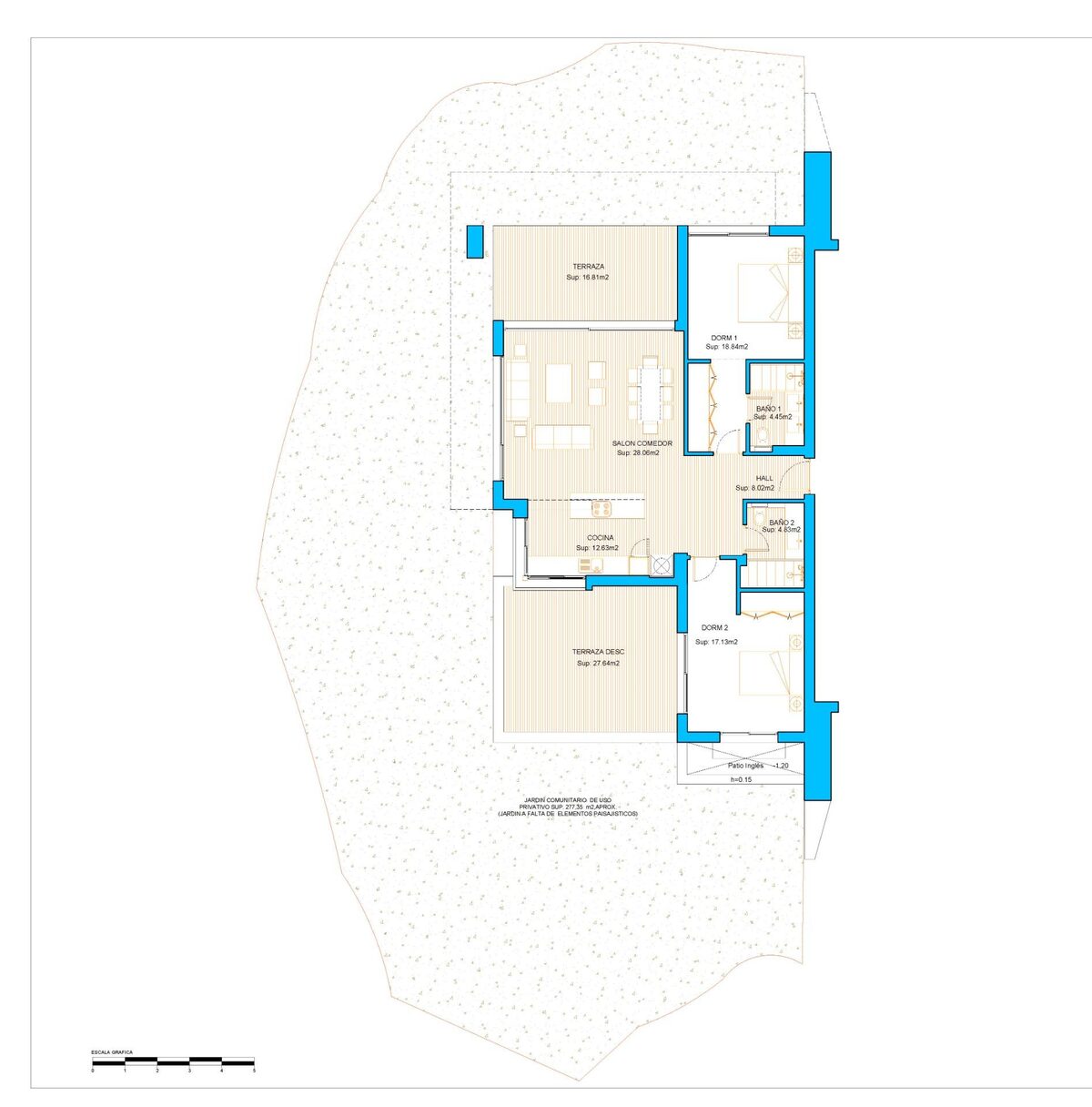 Апартаменти з 2 спальнями, 111м² в Касарес, Іспанія [ID: 0137-N7485]