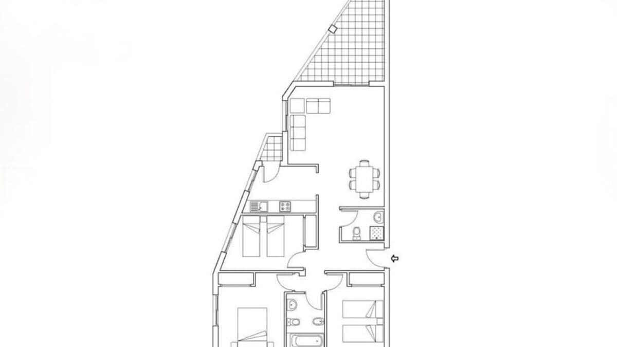 Апартаменты с 3 спальнями, 100м² в Ориуэла, Испания [ID: 0152-511208]