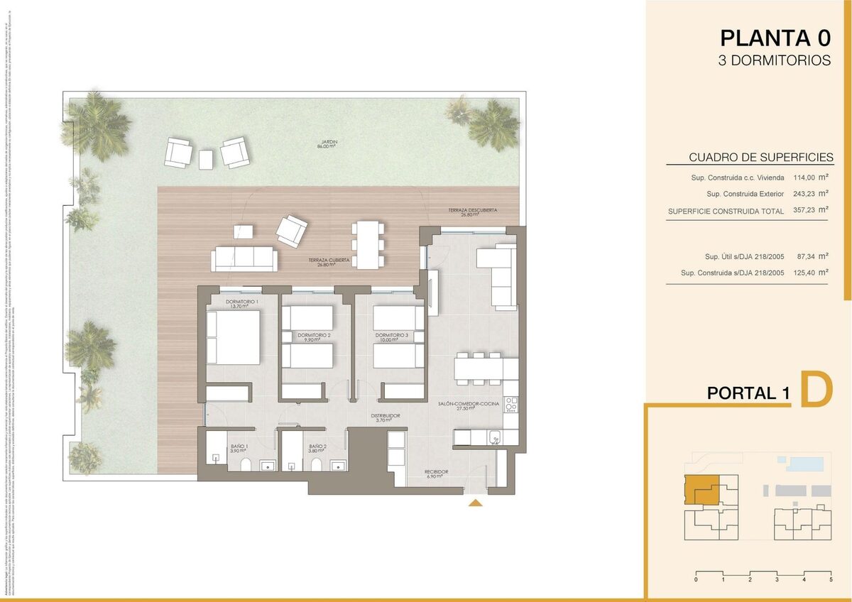Apartamenty z 3 sypialniami, 125m² w Velez-Malaga, Hiszpania [ID: 0137-SP1914]