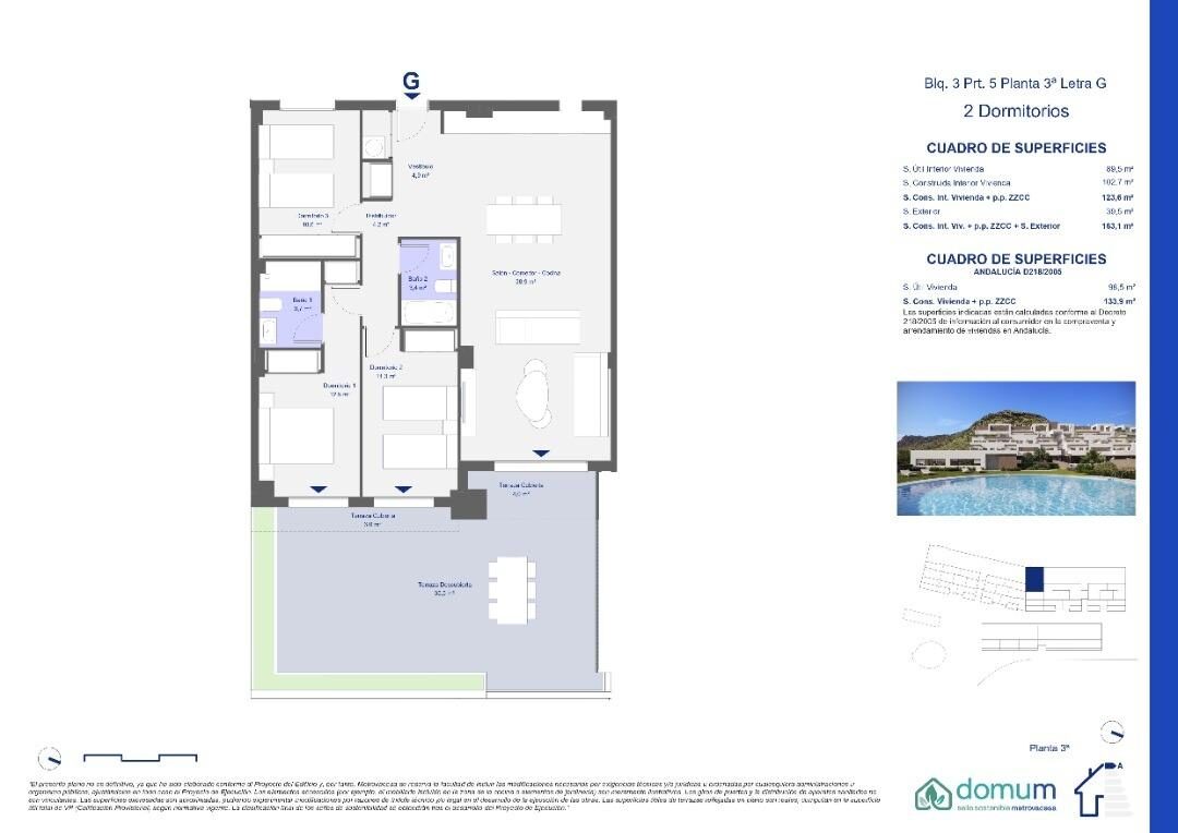 Апартаменты с 3 спальнями, 133м² в Пульпи, Испания [ID: 0137-SP1926]