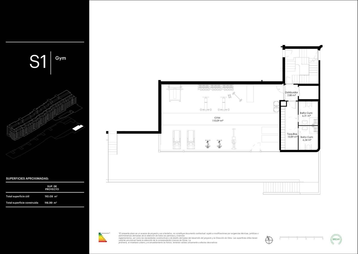 Пентхаус с 3 спальнями, 109м² в Торремолинос, Испания [ID: 0137-SP1923]