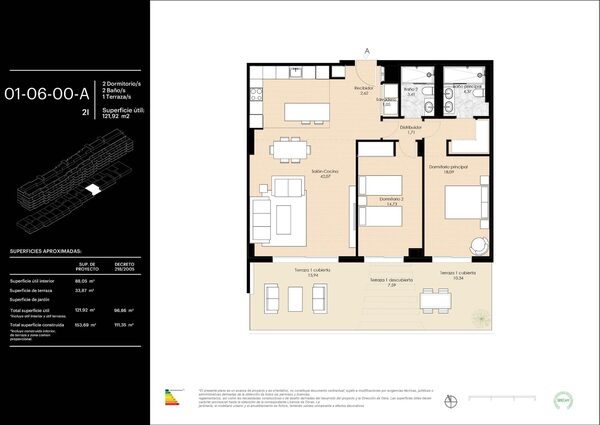 Апартаменты в Торремолинос, Испания, 111м² - изображение 20