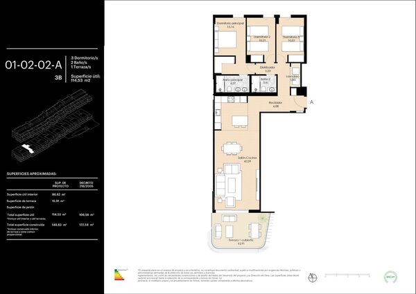 Апартаменты в Торремолинос, Испания, 122м² - изображение 20