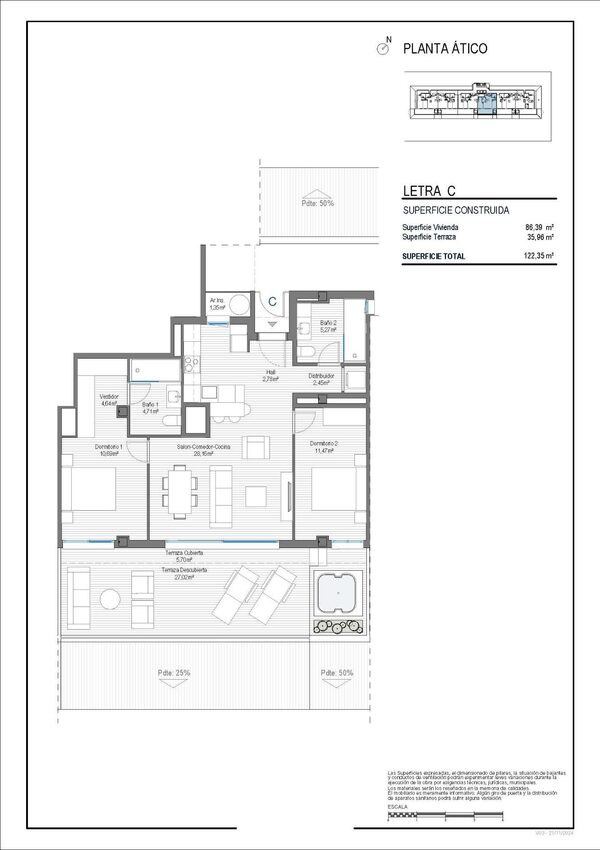 Пентхаус в Фуэнхирола, Испания, 86м² - изображение 21