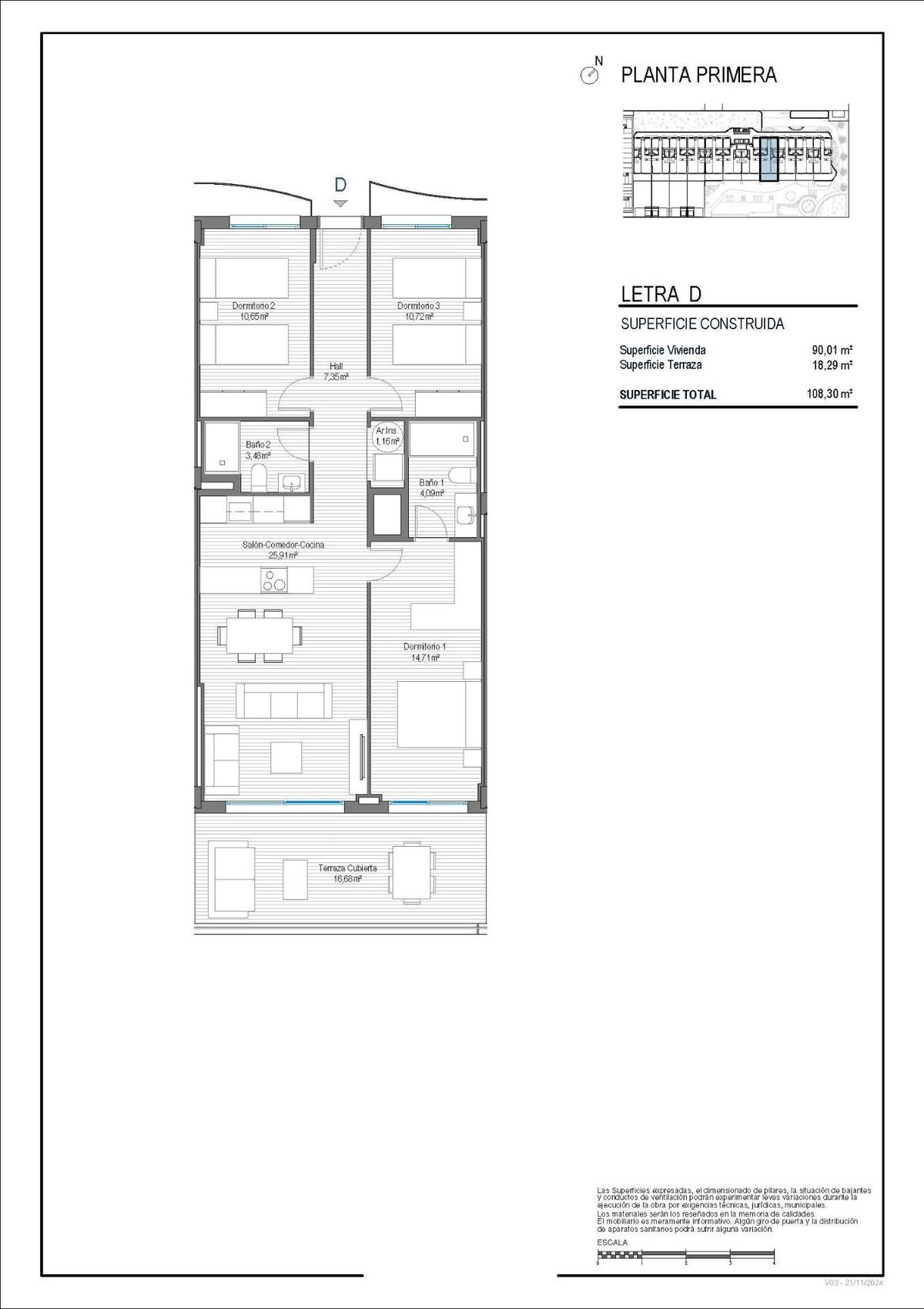 Апартаменты с 3 спальнями, 90м² в Фуэнхирола, Испания [ID: 0137-SP1911]