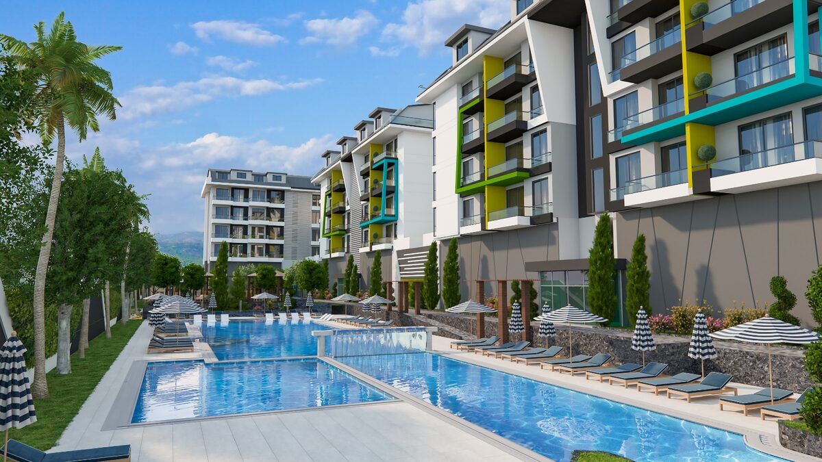 Квартира с 1 спальней, 55м² в Алания, Турция [ID: 0301-94187]
