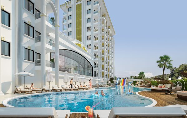 Apartament w Alanya, Turcja, 42m² - obraz 3