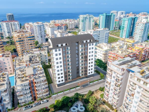 Апартаменты 2 спальни 148 м² в Аланье, Турция