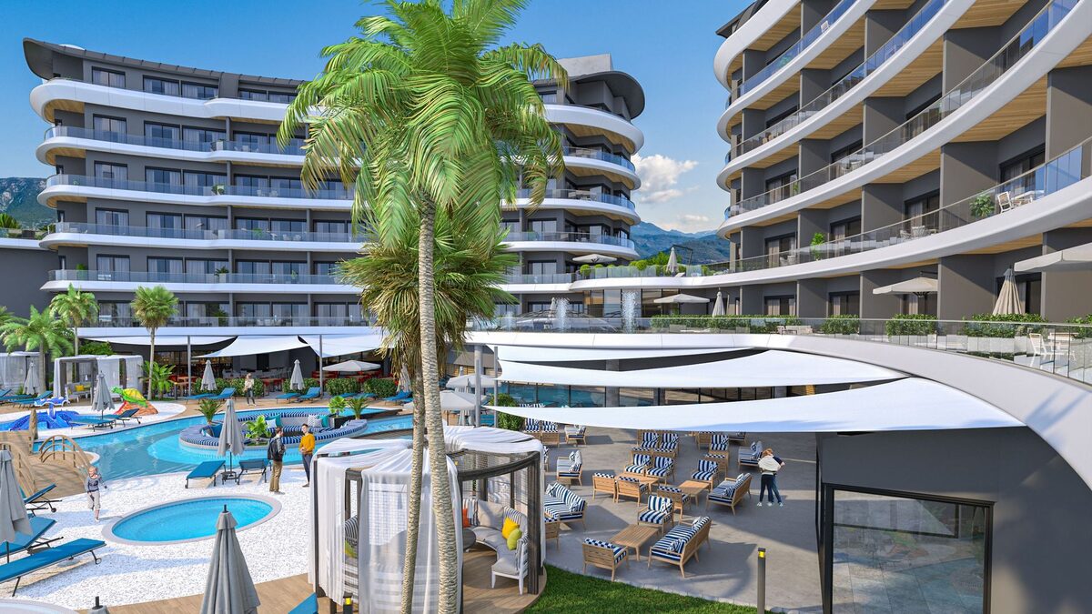 Apartament z 1 sypialnią, 62m² w Alanya, Turcja [ID: 0301-102884]