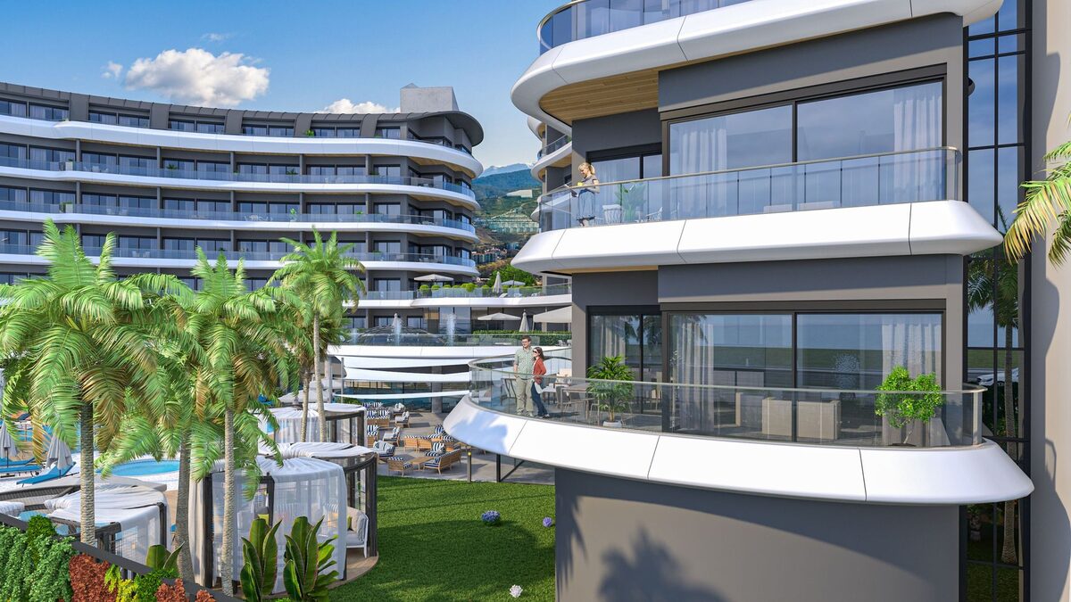 Apartament z 1 sypialnią, 62m² w Alanya, Turcja [ID: 0301-102884]