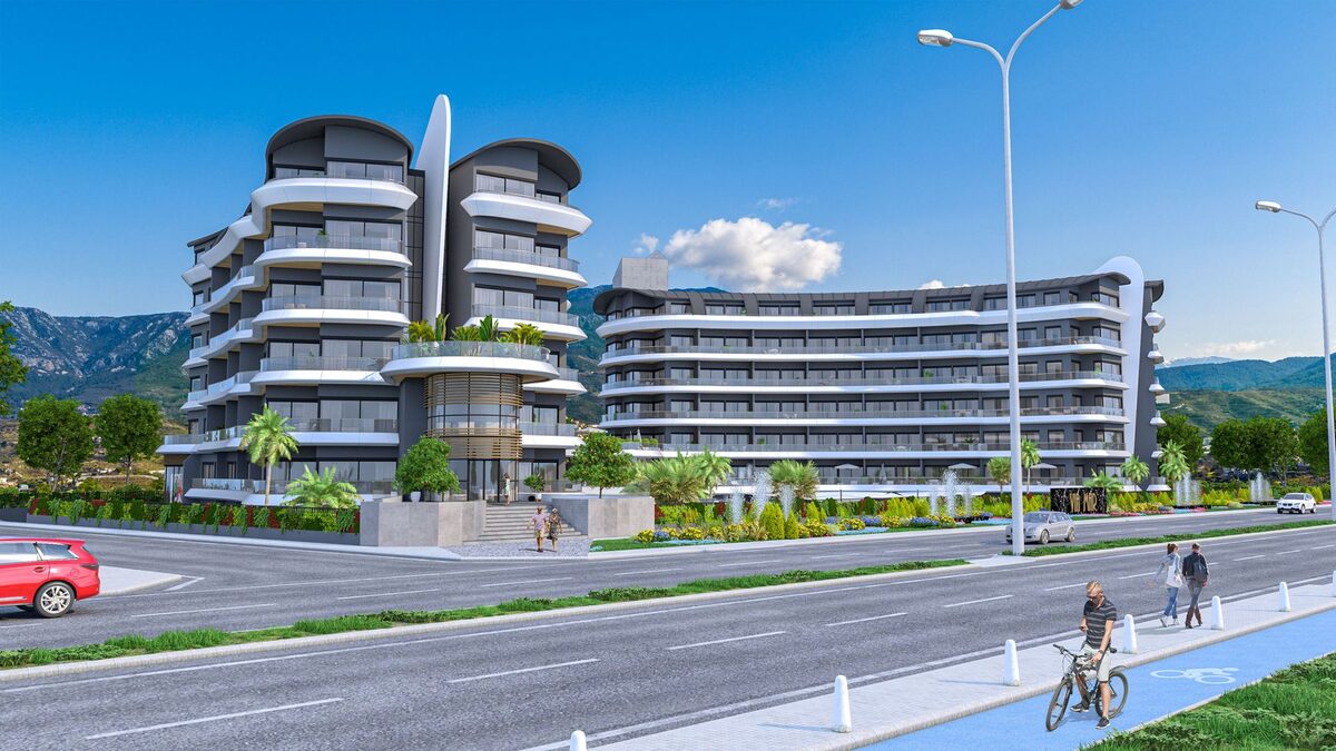Apartament z 1 sypialnią, 62m² w Alanya, Turcja [ID: 0301-102884]