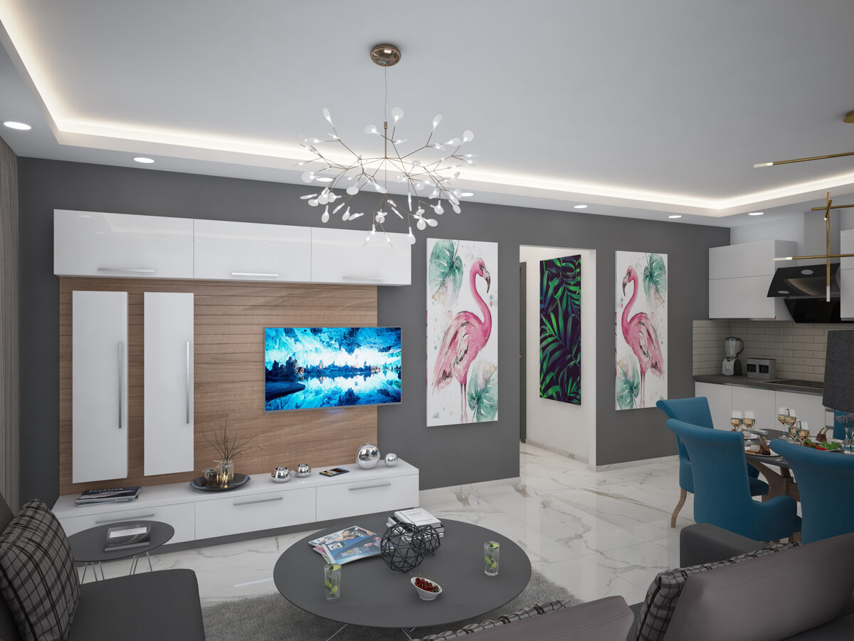 Apartament z 2 sypialniami, 92m² w Alanya, Turcja [ID: 0301-103783]