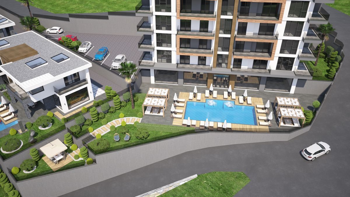 Квартира с 1 спальней, 50м² в Алания, Турция [ID: 0301-103857]