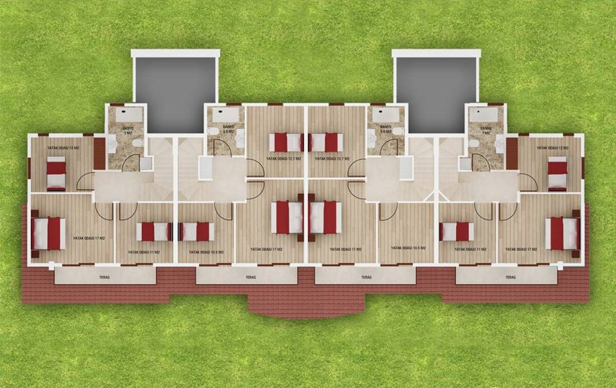Квартира з 3 спальнями, 147м² в Мармарис, Туреччина [ID: 0301-104583]