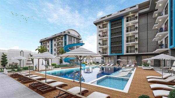 Apartament w Alanya, Turcja, 47m² - obraz 2