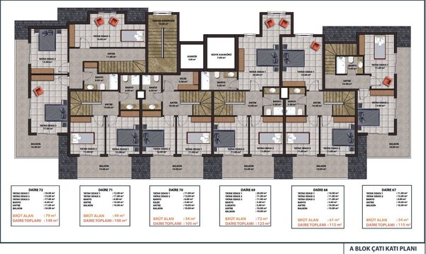Apartament w Alanya, Turcja, 51m² - obraz 15