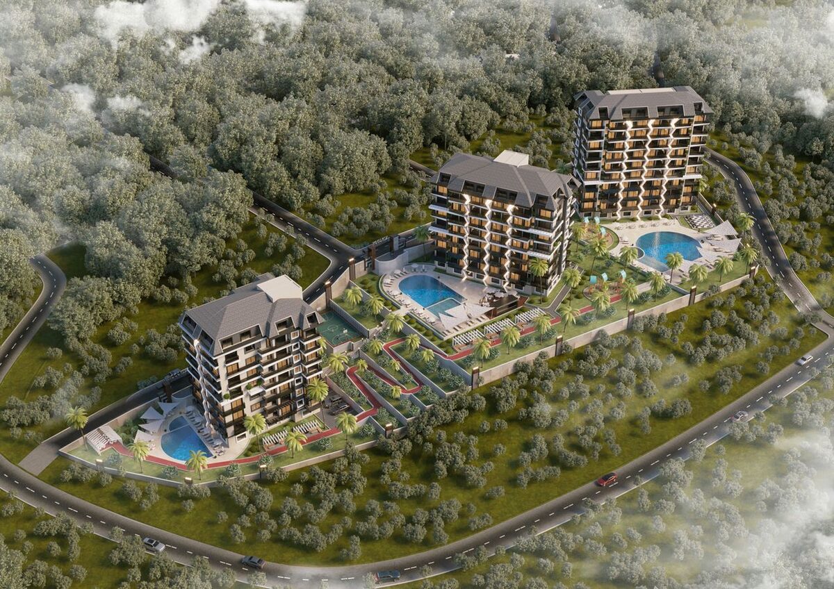 Apartment with 1 bedroom, 55m² in Alanya, Turkey [ID: 0301-104765]