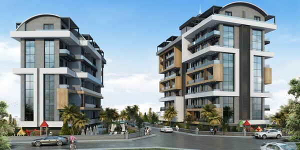 Apartment 1 bedroom 50 m² in Alanya, Türkiye