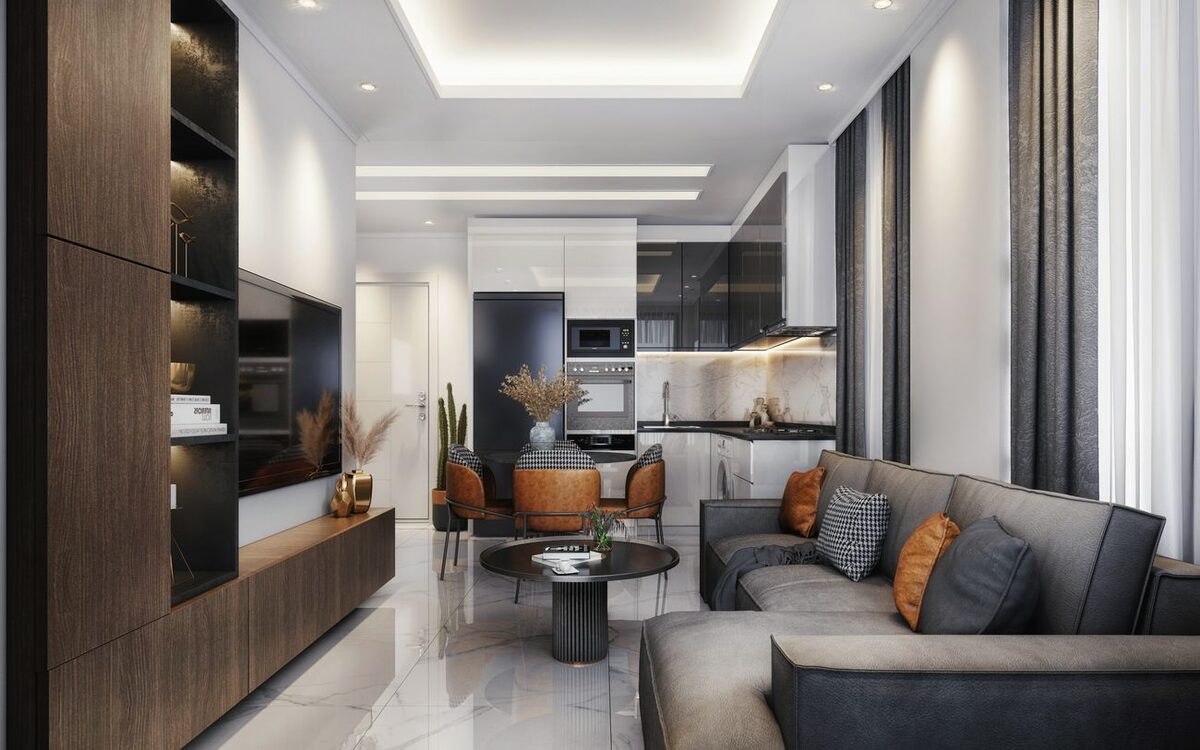Квартира з 1 спальнею, 50м² в Аланія, Туреччина [ID: 0301-104791]