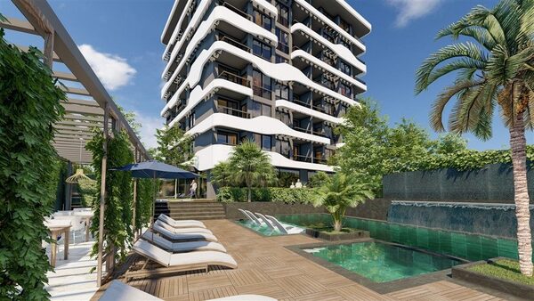 Apartament w Alanya, Turcja, 55m² - obraz 10