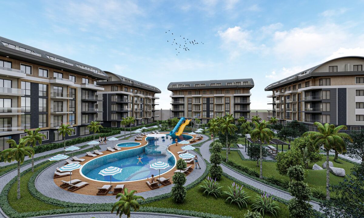 Квартира с 1 спальней, 48м² в Алания, Турция [ID: 0301-104842]