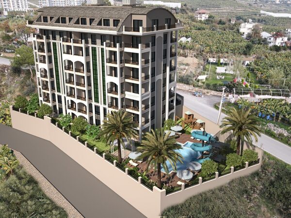 Апартаменти 1 спальня 60 м² в Аланії, Туреччина