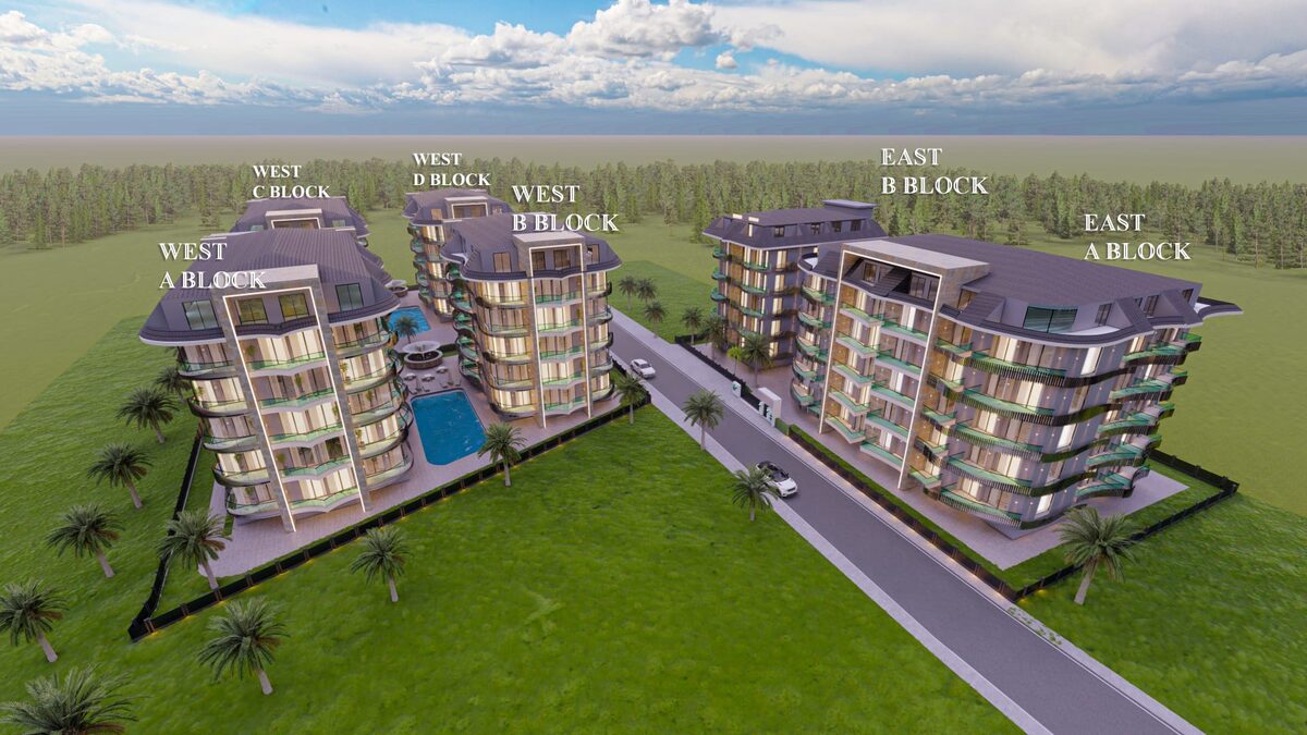 Apartment with 2 bedrooms, 112m² in Alanya, Turkey [ID: 0301-104854]