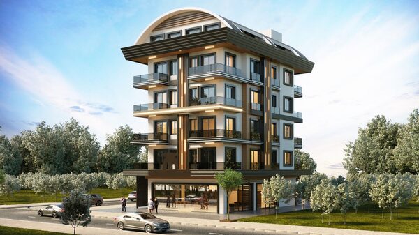Апартаменти 1 спальня 54 м² в Аланії, Туреччина