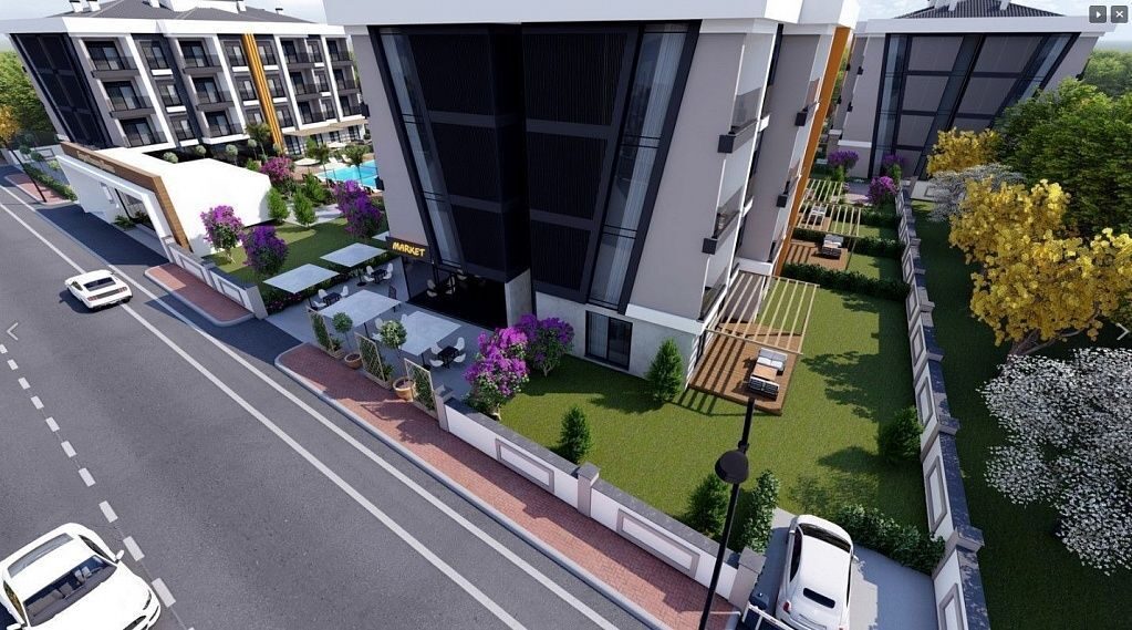 Квартира з 1 спальнею, 52м² в Анталія, Туреччина [ID: 0301-104884]