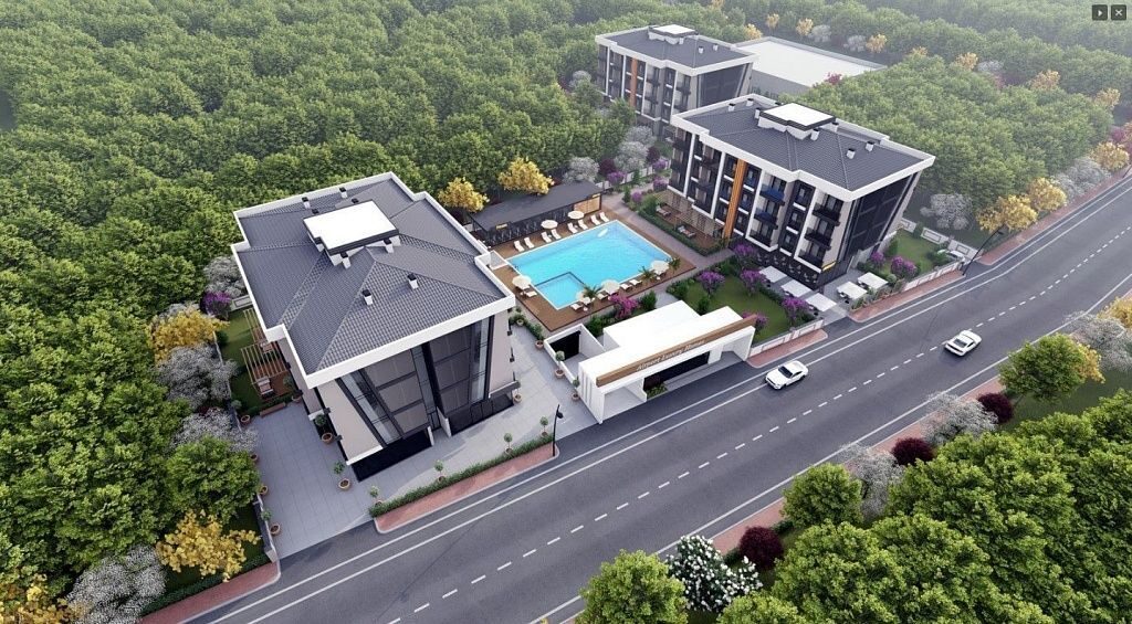 Квартира з 1 спальнею, 52м² в Анталія, Туреччина [ID: 0301-104884]