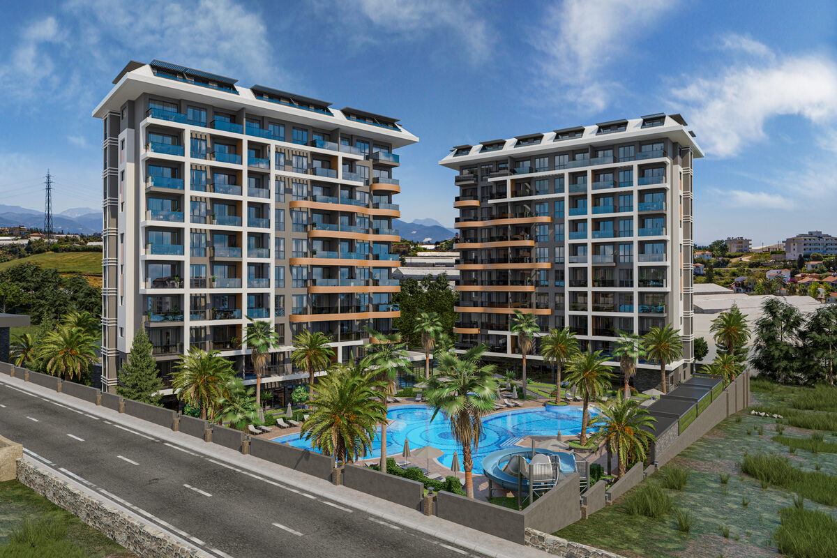 Квартира з 1 спальнею, 57м² в Аланія, Туреччина [ID: 0301-104901]
