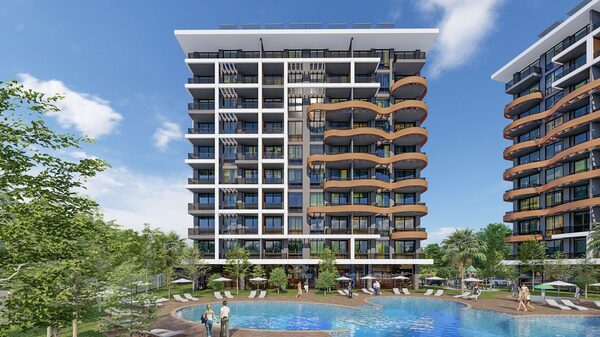 Квартира в Аланія, Туреччина, 57м² - зображення 23