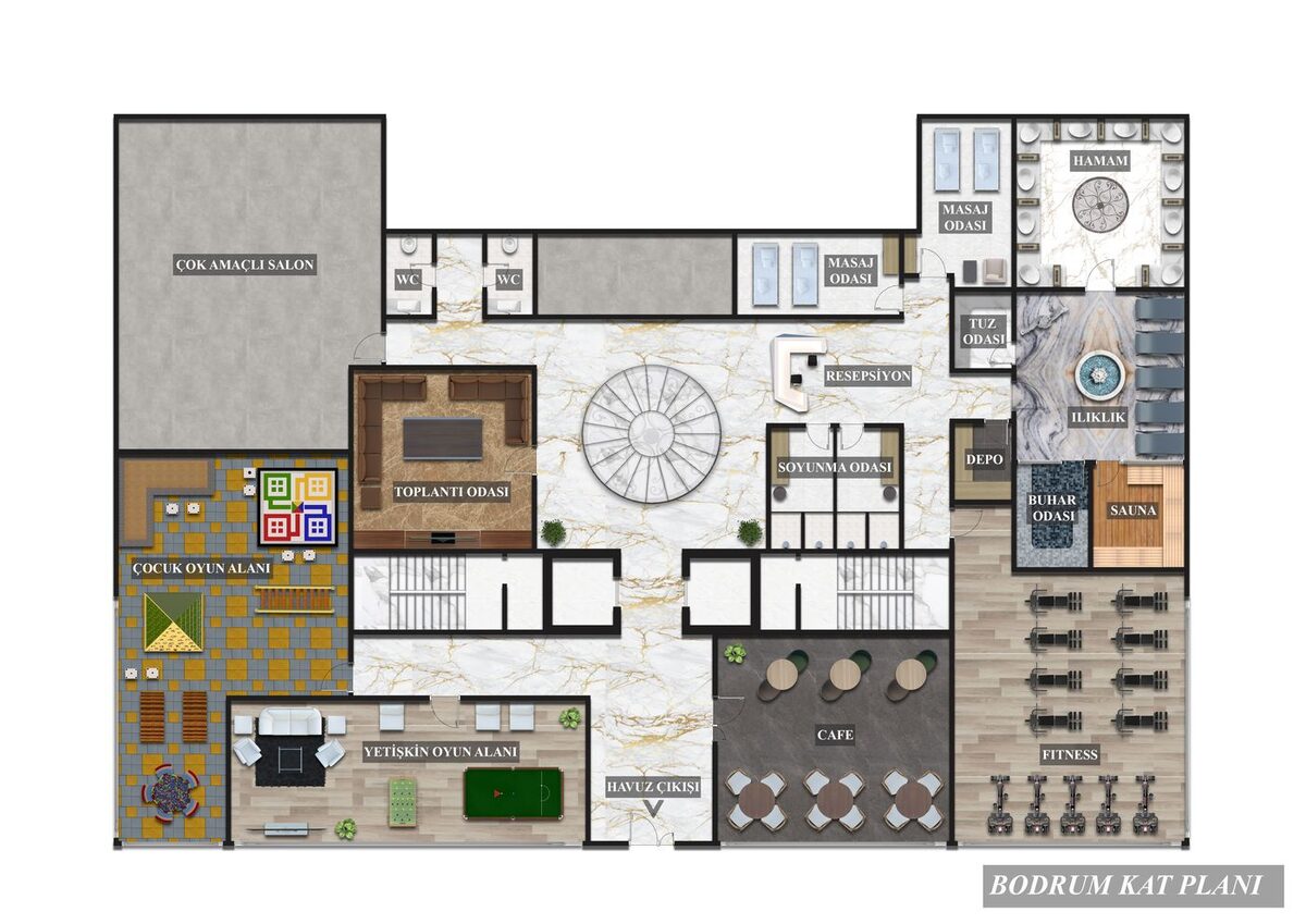 Квартира з 1 спальнею, 44м² в Аланія, Туреччина [ID: 0301-104949]