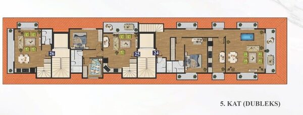Квартира в Аланія, Туреччина, 67м² - зображення 14