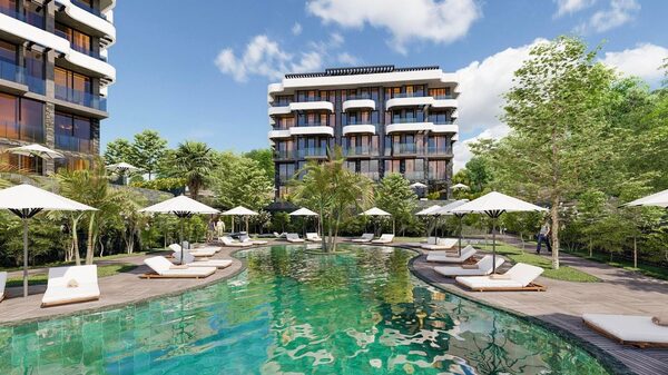 Квартира в Аланія, Туреччина, 55м² - зображення 2