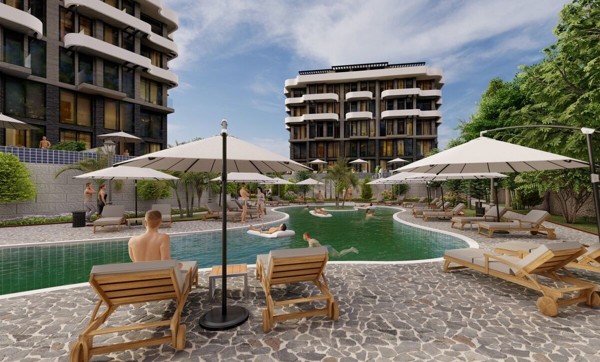 Квартира з 1 спальнею, 55м² в Аланія, Туреччина [ID: 0301-104961]