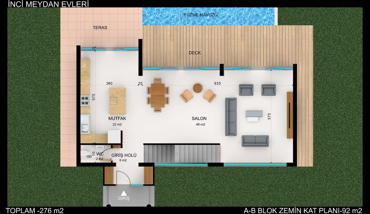 Вілла з 4 спальнями, 260м² в Мармарис, Туреччина [ID: 0301-104966]