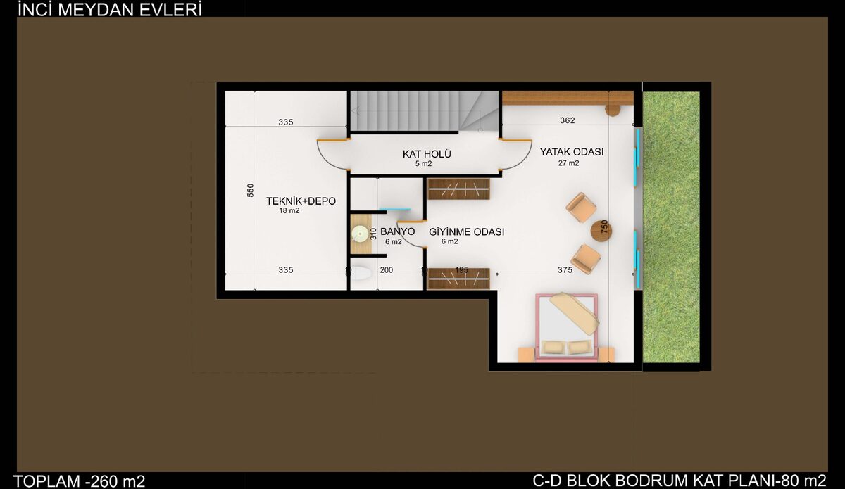 Вілла з 4 спальнями, 260м² в Мармарис, Туреччина [ID: 0301-104966]