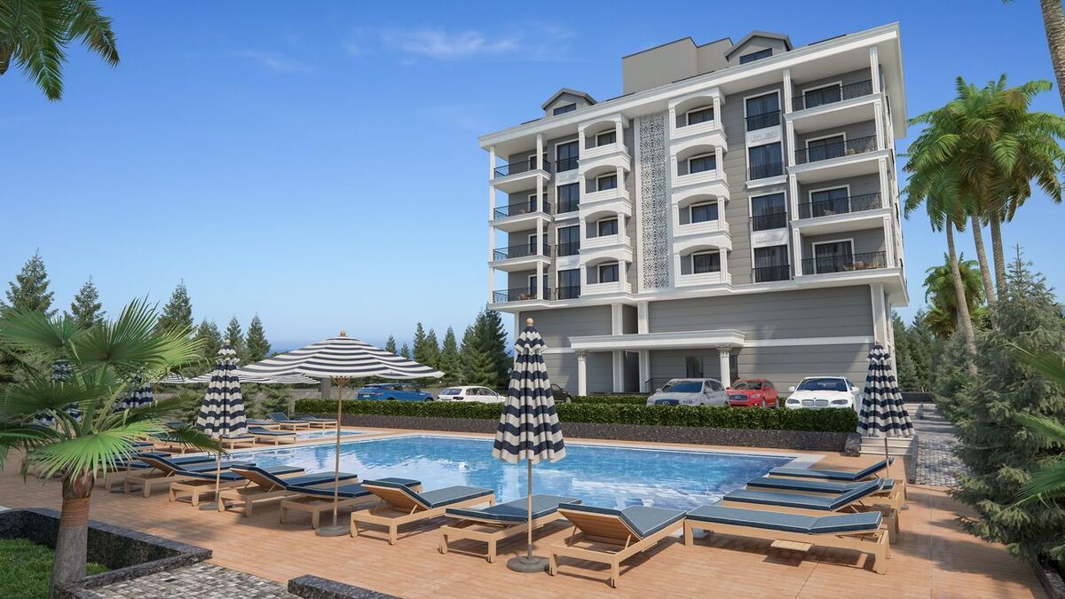 Apartment with 1 bedroom, 50m² in Alanya, Turkey [ID: 0301-104971]