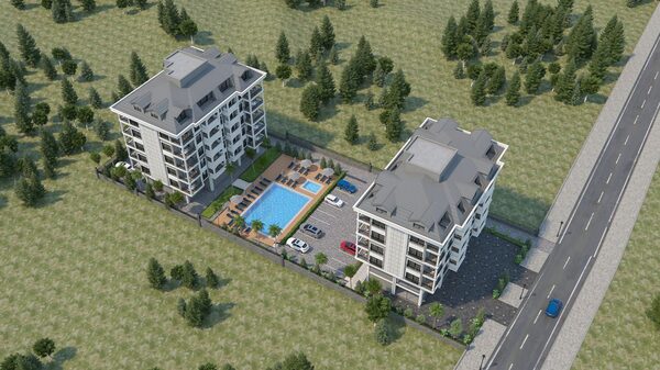 Квартира в Алания, Турция, 50м² - изображение 9