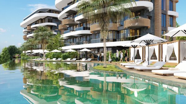 Квартира в Аланія, Туреччина, 45м² - зображення 5