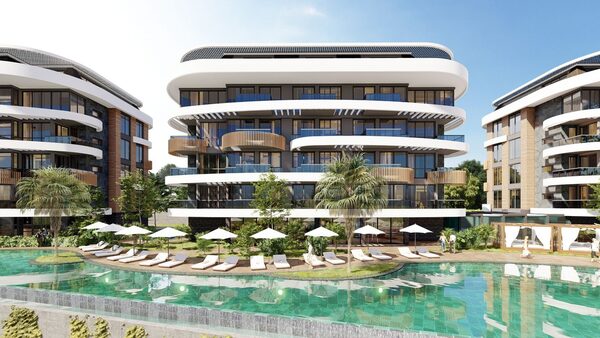 Квартира в Аланія, Туреччина, 45м²