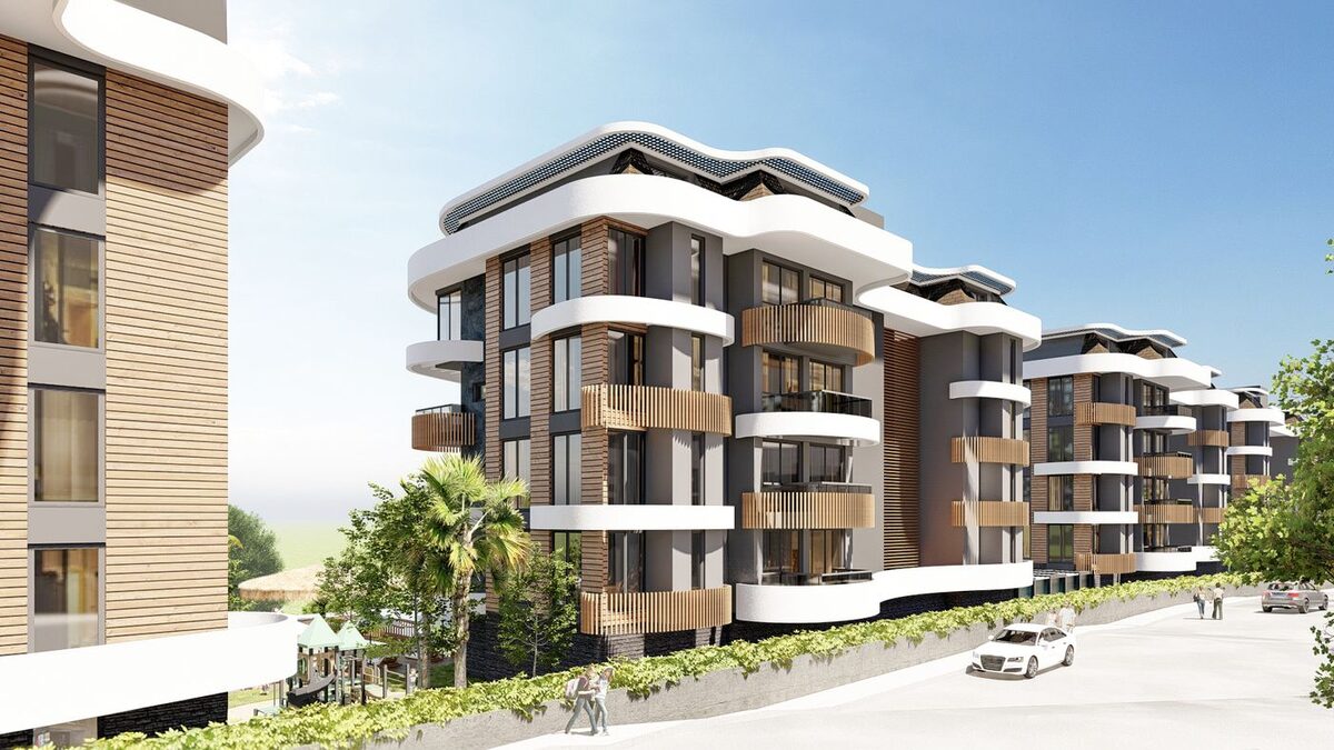 Apartament z 1 sypialnią, 45m² w Alanya, Turcja [ID: 0301-104972]
