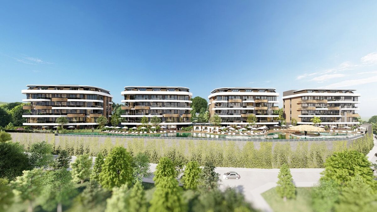 Apartament z 1 sypialnią, 45m² w Alanya, Turcja [ID: 0301-104972]