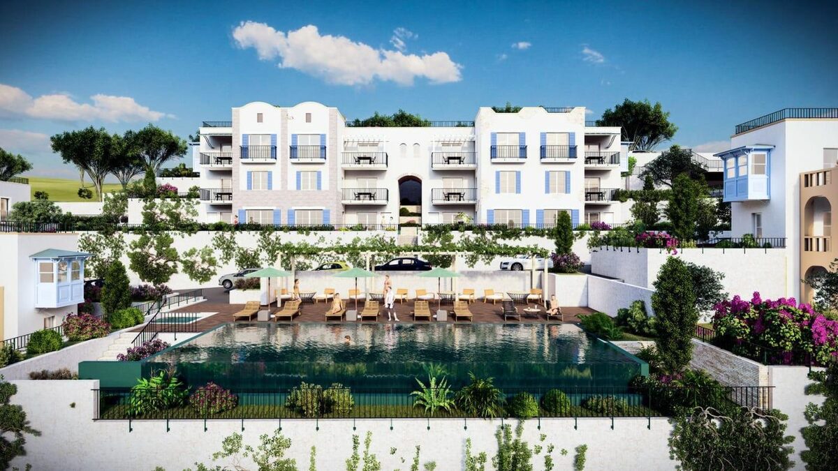 Apartament, 58m² w Bodrum, Turcja [ID: 0301-104983]