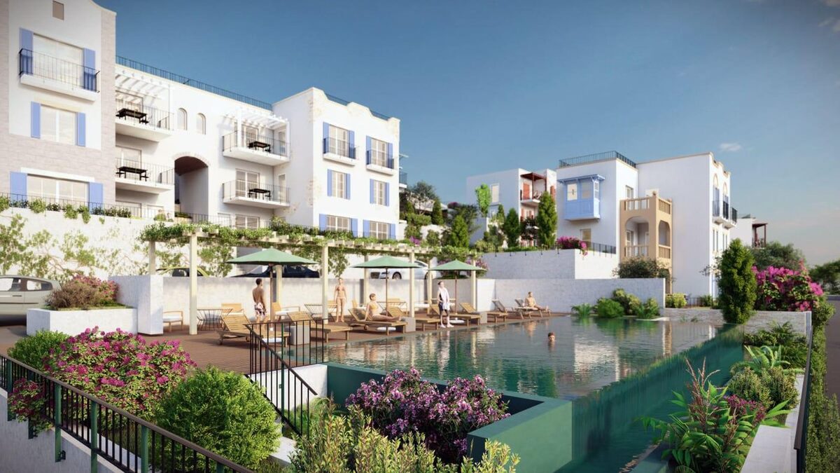 Apartament, 58m² w Bodrum, Turcja [ID: 0301-104983]