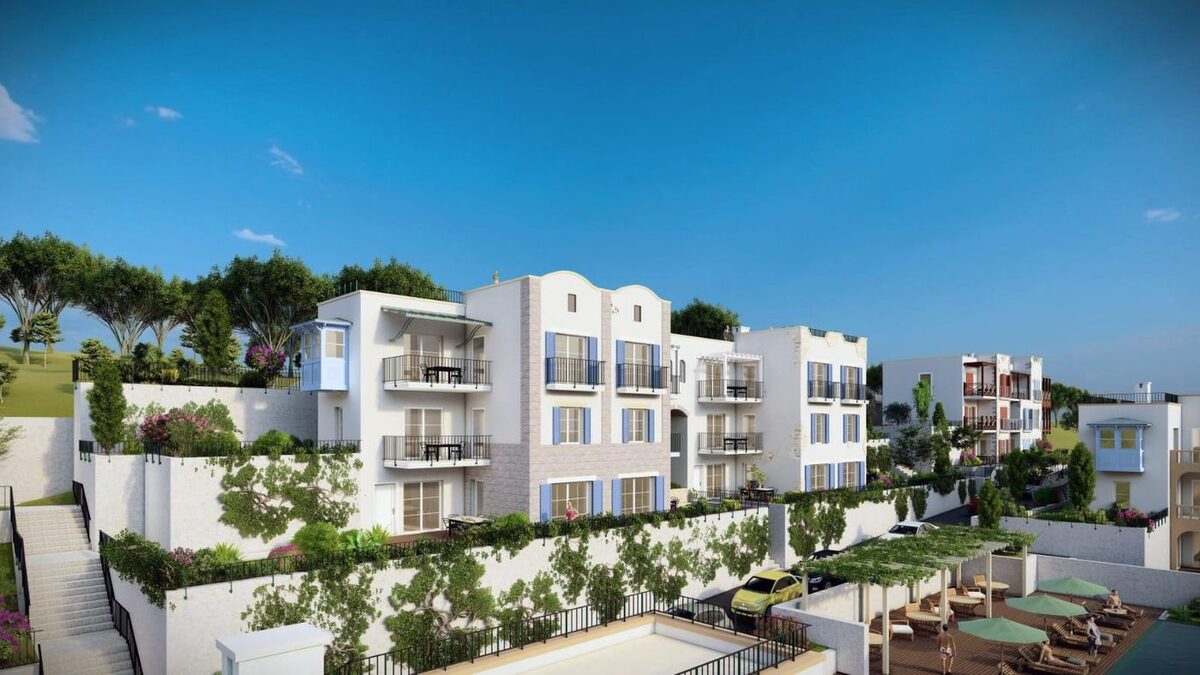 Apartament, 58m² w Bodrum, Turcja [ID: 0301-104983]