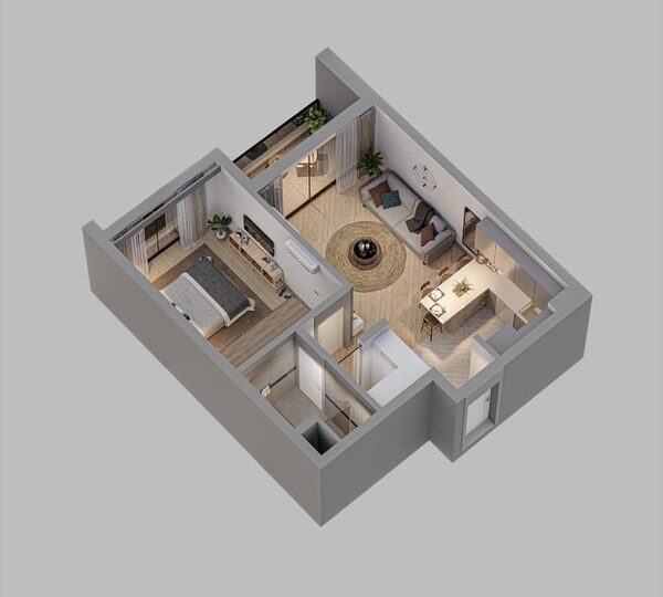 Apartment in Antalya, Turkey, 65m² - image 13