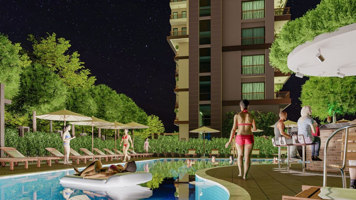Квартира з 1 спальнею, 55м² в Аланія, Туреччина [ID: 0301-104991]