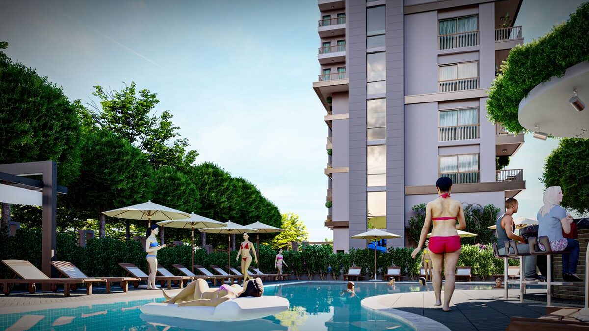 Квартира з 1 спальнею, 55м² в Аланія, Туреччина [ID: 0301-104991]